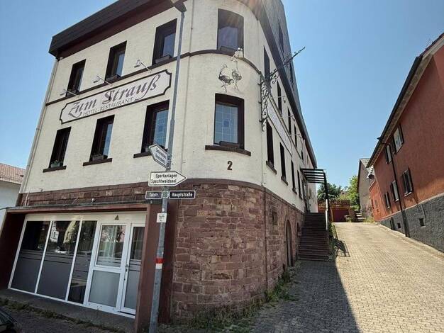 Mehrfamilienhaus zur Miete 350 € 1 Zimmer 17 m² 736 m² Grundstück Talstraße 2 Spessart Ettlingen 76275