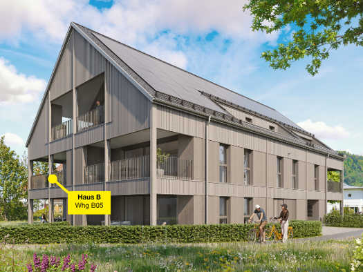 Terrassenwohnung zum Kauf - Erstbezug 599.000 € 3 Zimmer 76,4 m² Auf dem Bühel 1 Wolfurt 6922