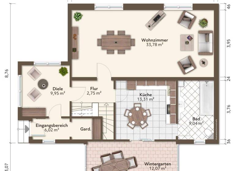 Einfamilienhaus zum Kauf provisionsfrei 340.000 € 7 Zimmer 230 m² 1.155 m² Grundstück frei ab sofort Altentreptow 17087