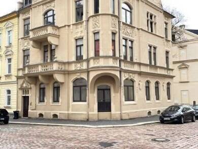 Wohnung zur Miete 155 € 1 Zimmer 36,4 m² Dachgeschoss, 3. Geschoss frei ab sofort Moritzstraße 35 Westend Plauen 08523