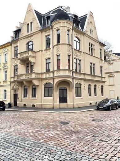 Wohnung zur Miete 155 € 1 Zimmer 36,4 m² Dachgeschoss, 3. Geschoss frei ab sofort Moritzstraße 35 Westend Plauen 08523