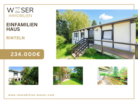 Einfamilienhaus zum Kauf 234.000 € 7 Zimmer 198 m² 813 m² Grundstück Friedrichswald Rinteln 31737