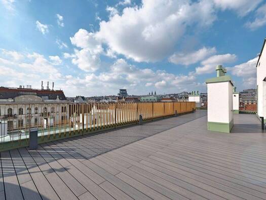 Penthouse zum Kauf - Erstbezug 2.590.000 € 3 Zimmer 171,7 m² 7. Geschoss Kettenbrückengasse 22 Wien 1040
