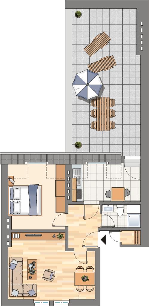 Wohnung zur Miete nur mit Wohnberechtigungsschein 297 € 2,5 Zimmer 56,5 m²<br/>Wohnfläche 3.<br/>Geschoss Viktoriastraße 12 Castrop Castrop-Rauxel 44575