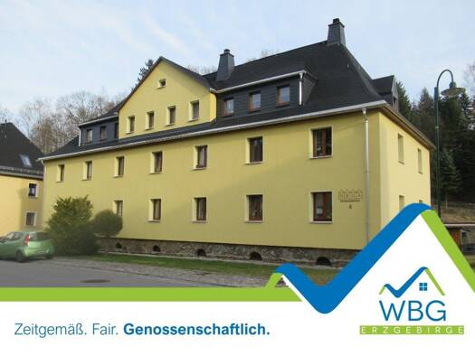 Wohnung zur Miete 319 € 2 Zimmer 49 m² 1. Geschoss Genossenschaftsstraße 4 Raschau Raschau-Markersbach 08352