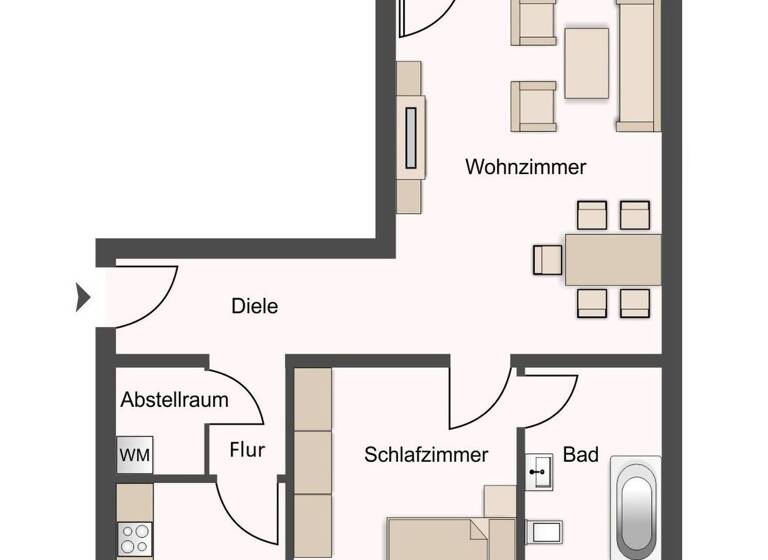 Wohnung zum Kauf 127.000 € 2 Zimmer 64 m² Misburg-Nord Hannover 30629