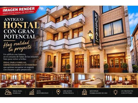Haus zum Kauf 390.000 € 1 Zimmer 969 m² Salas de los Infantes 09600