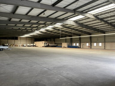 Lagerhalle zur Miete provisionsfrei 2.660 m² Lagerfläche Am Kieswerk 3 Löberitz Löberitz 06780