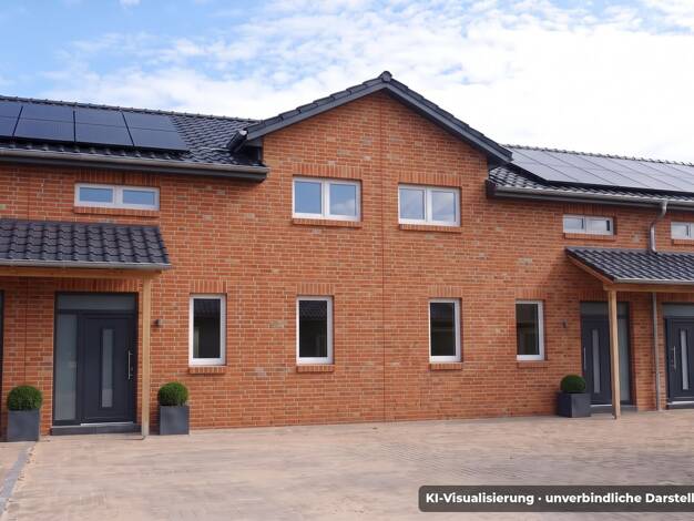 Reihenmittelhaus zum Kauf - Erstbezug provisionsfrei 295.000 € 4 Zimmer 113 m² 152 m² Grundstück frei ab 30.11.2026 Mahlen Eystrup 27324