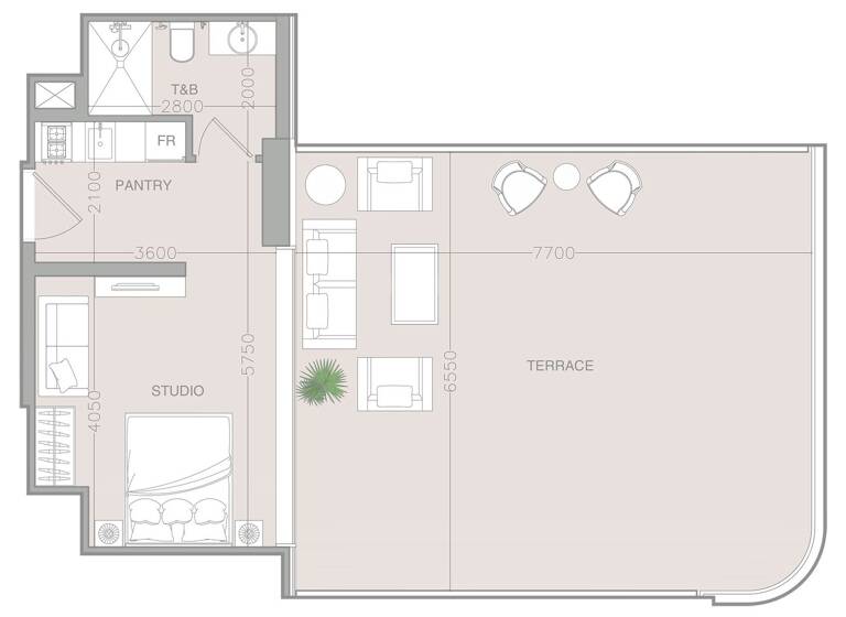 Wohnung zum Kauf provisionsfrei 362.233 € 2 Zimmer 81,8 m² Dubai 00000