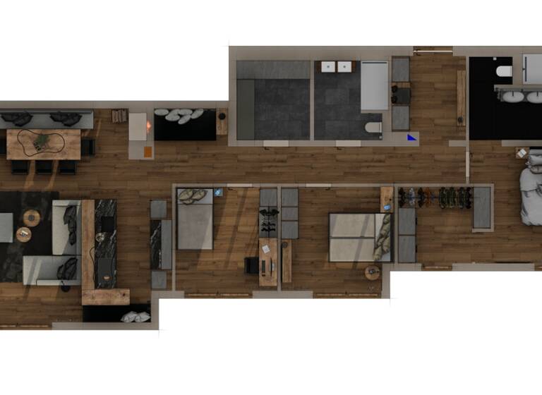 Penthouse zur Miete - Erstbezug 3.950 € 5 Zimmer 134,9 m² 2. Geschoss Kirchberg in Tirol 6365