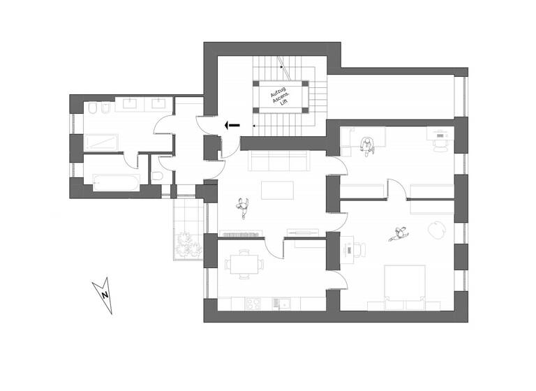 Wohnung zum Kauf 695.000 € 4 Zimmer 112,4 m² 1. Geschoss Sparkassenstraße 7 Bozen 39100