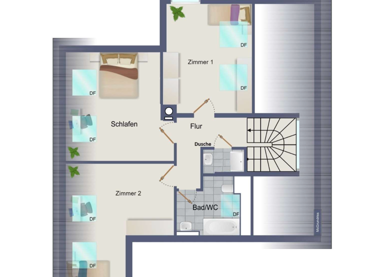 Wohnung zum Kauf 470.000 € 4 Zimmer 99 m² 1. Geschoss Gonzenheim Bad Homburg vor der Höhe 61352