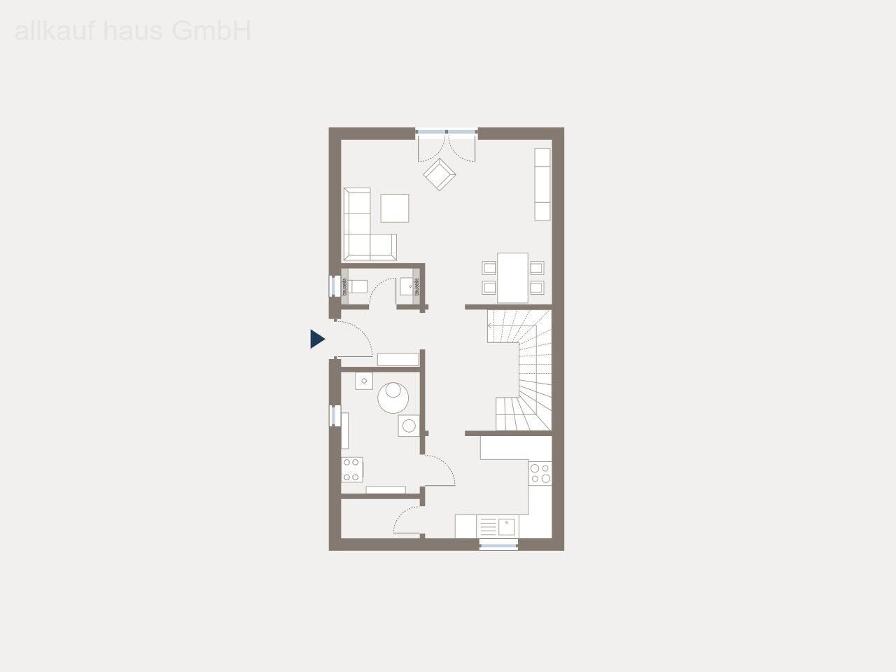 Doppelhaushälfte zum Kauf 312.545 € 4 Zimmer 123,8 m²<br/>Wohnfläche 350 m²<br/>Grundstück Thüngen 97289