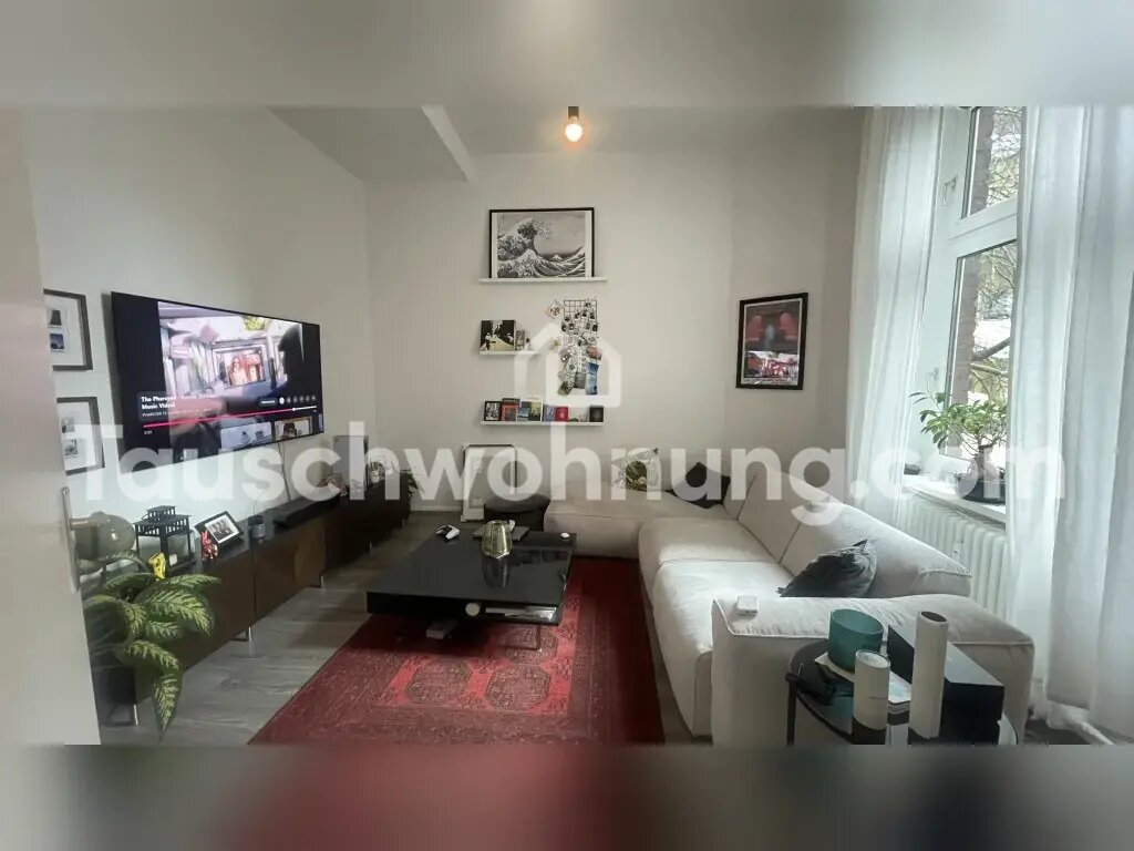 Wohnung zur Miete Tauschwohnung 645 € 2 Zimmer 45 m²<br/>Wohnfläche 1.<br/>Geschoss Flingern - Süd Düsseldorf 40233