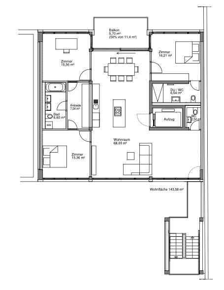 Wohnung zum Kauf 1.390.000 € 5 Zimmer 145 m²<br/>Wohnfläche 2.<br/>Geschoss ab sofort<br/>Verfügbarkeit Manteuffelstr. 69 Kreuzberg Berlin 10999