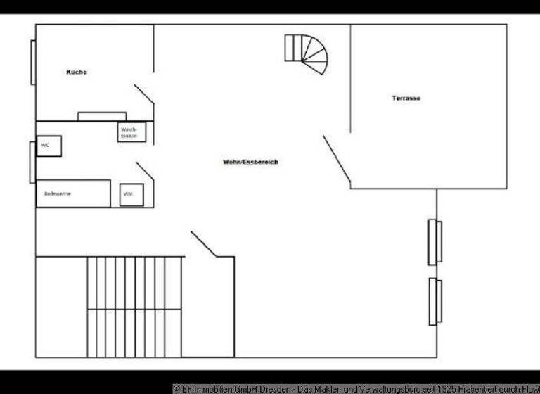 Maisonette zur Miete 390 € 2,5 Zimmer 64 m² 4. Geschoss frei ab 01.06.2026 Am Quellenberg B9c Dürrröhrsdorf-Dittersbach 01833