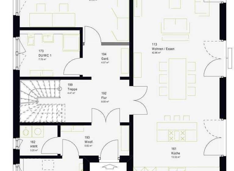 Einfamilienhaus zum Kauf 604.399 € 7 Zimmer 245 m² 520 m² Grundstück Seebronn Rottenburg am Neckar 72108