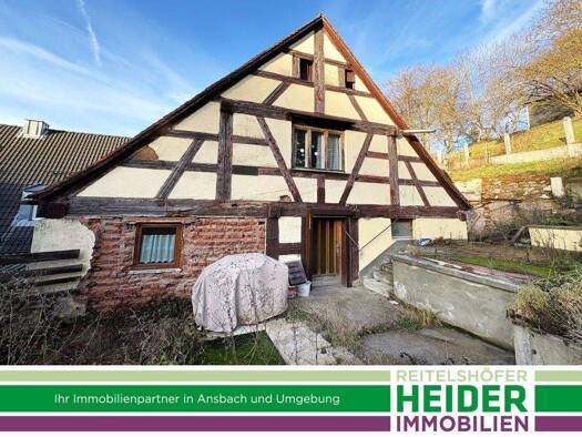 Einfamilienhaus zum Kauf 69.500 € 130 m² 666 m² Grundstück Bruckberg 91590