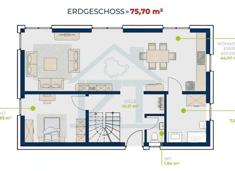 Einfamilienhaus zum Kauf 449.990 € 6 Zimmer 137 m² 335 m² Grundstück Winzerla Jena 07745
