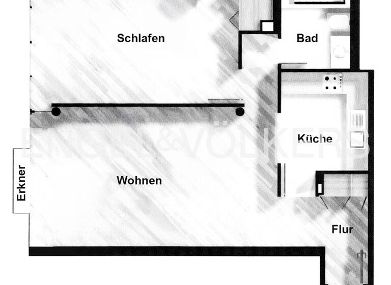 Wohnung zur Miete 1.580 € 2 Zimmer 72,1 m² 10. Geschoss Bellevuestraße 1 Tiergarten Berlin 10785