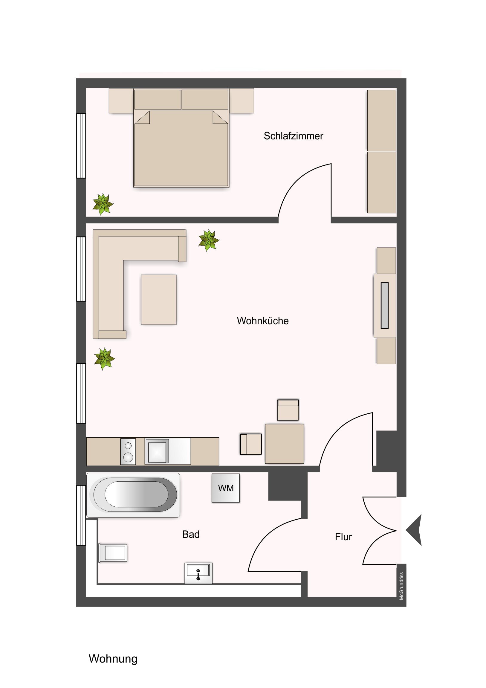 Wohnanlage zum Kauf als Kapitalanlage geeignet 99.900 € 35,3 m²<br/>Fläche Plagwitz Leipzig 04229