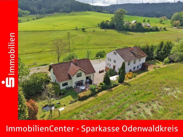 Einfamilienhaus zum Kauf 395.000 € 11 Zimmer 294,9 m² 7.918 m² Grundstück Hiltersklingen Mossautal 64756