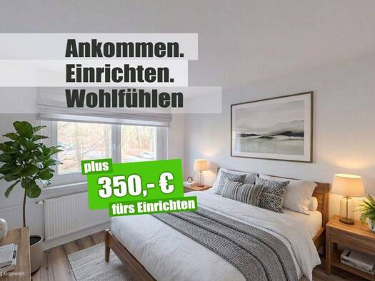 Wohnung zur Miete 320 € 2 Zimmer 54,6 m² 5. Geschoss frei ab sofort Marie-Tilch-Str. 25 Hutholz Chemnitz 09123