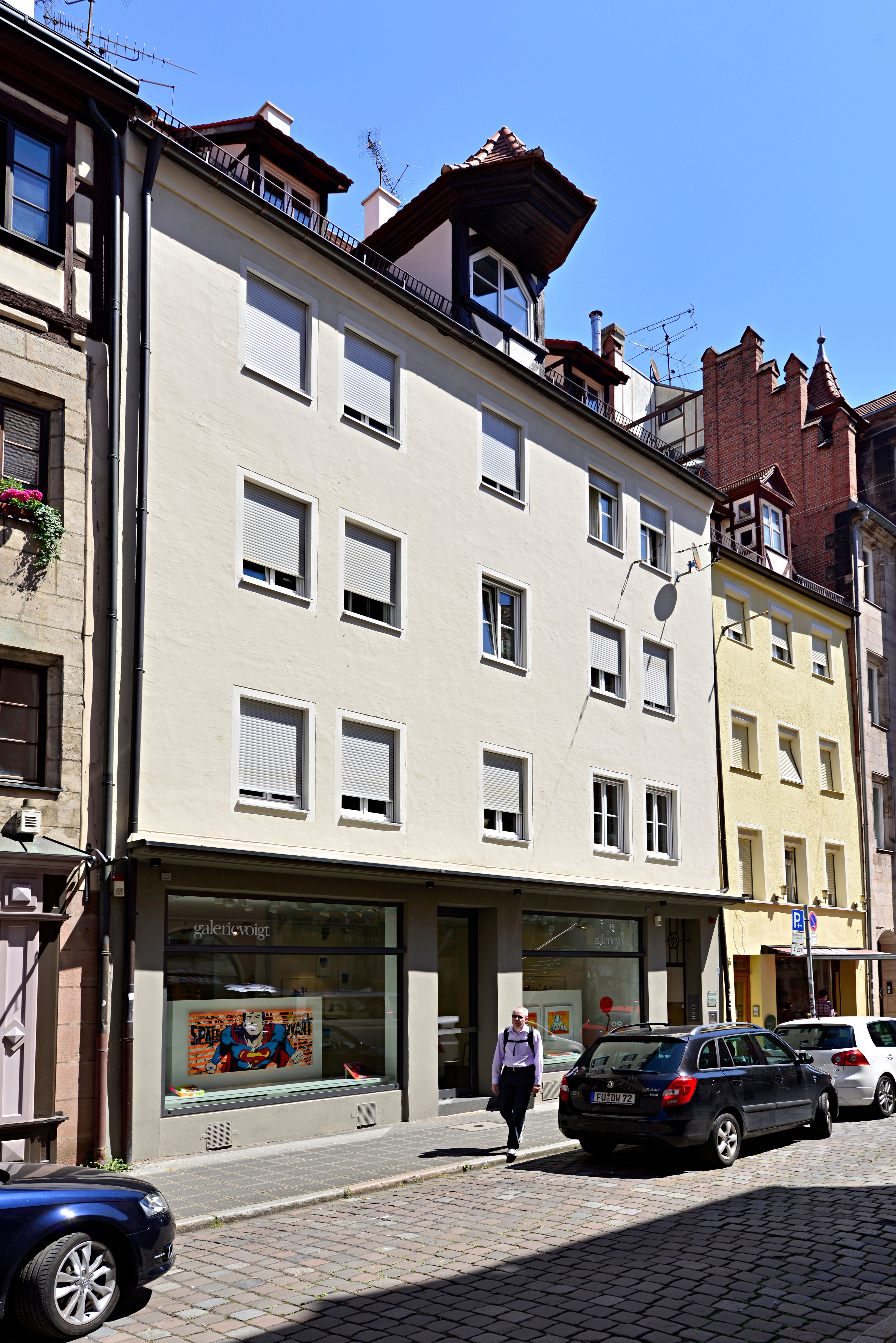 Wohnung zur Miete 680 € 2 Zimmer 52,5 m²<br/>Wohnfläche 2.<br/>Geschoss ab sofort<br/>Verfügbarkeit Obere Wörthstraße 8 Altstadt / St. Lorenz Nürnberg 90403