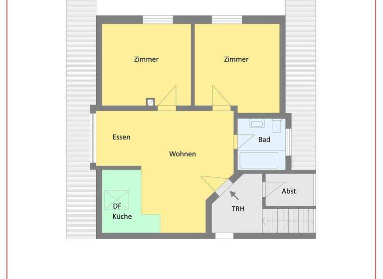 Wohnung zum Kauf 199.000 € 2,5 Zimmer 57 m² 2. Geschoss Christazhofen Argenbühl 88260