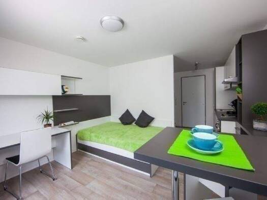Studio zur Miete 493 € 1 Zimmer 24 m² 1. Geschoss frei ab 01.04.2026 Allersberger Straße 10 Galgenhof Nürnberg 90461