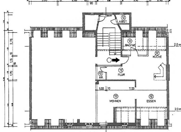 Maisonette zur Miete 443 € 3 Zimmer 88,6 m²<br/>Wohnfläche 4.<br/>Geschoss Tschaikowskistraße 74 Sonnenberg Chemnitz / Sonnenberg 09130