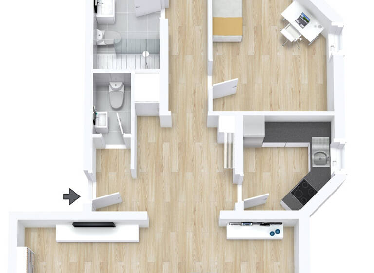 Wohnung zum Kauf 354.000 € 3 Zimmer 90 m² Ettlingen 76275