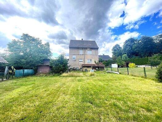 Mehrfamilienhaus zum Kauf 98.500 € 4 Zimmer 118 m² 538 m² Grundstück Bitzenweg 9 Breitenbach Bebra 36179