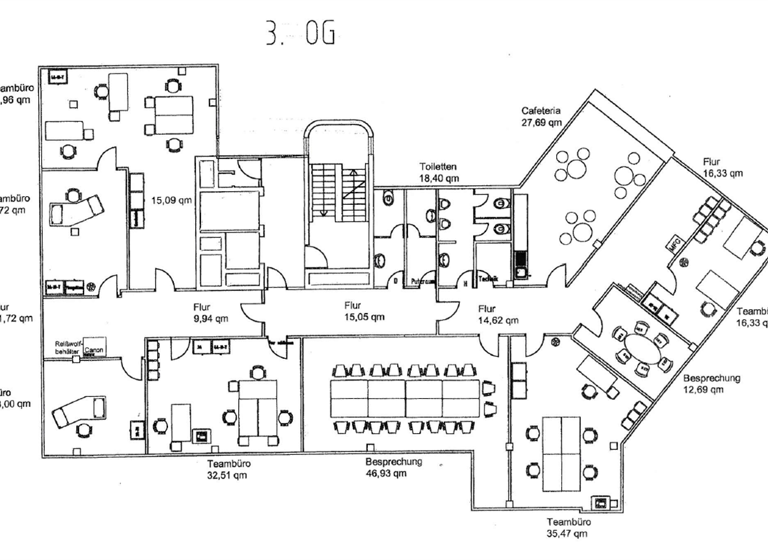 Bürofläche zum Kauf 1.850.000 € 19 Zimmer 675 m² Bürofläche Stadtmitte Offenburg 77652
