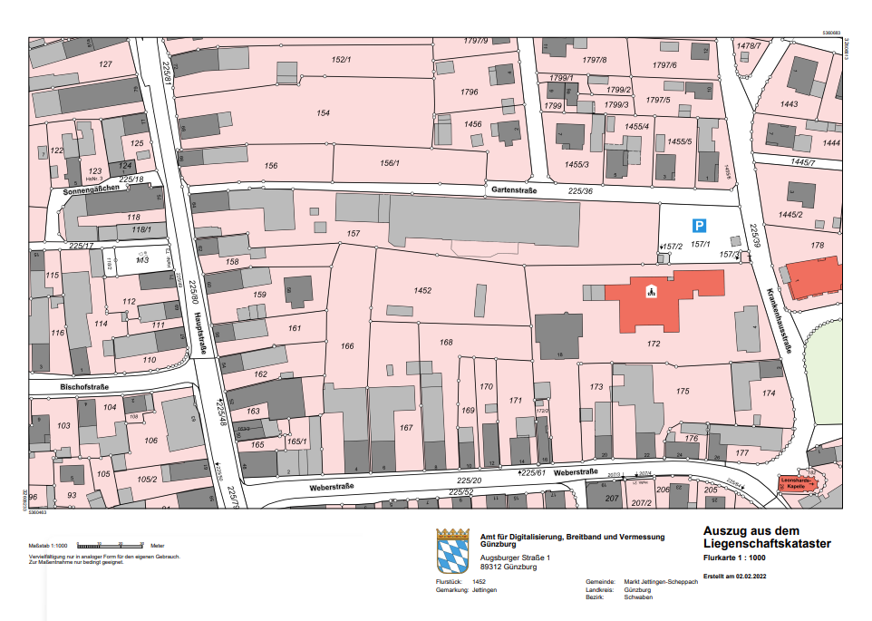 Grundstück zum Kauf 1.280.000 € 8.000 m²<br/>Grundstück Jettingen Jettingen-Scheppach 89343