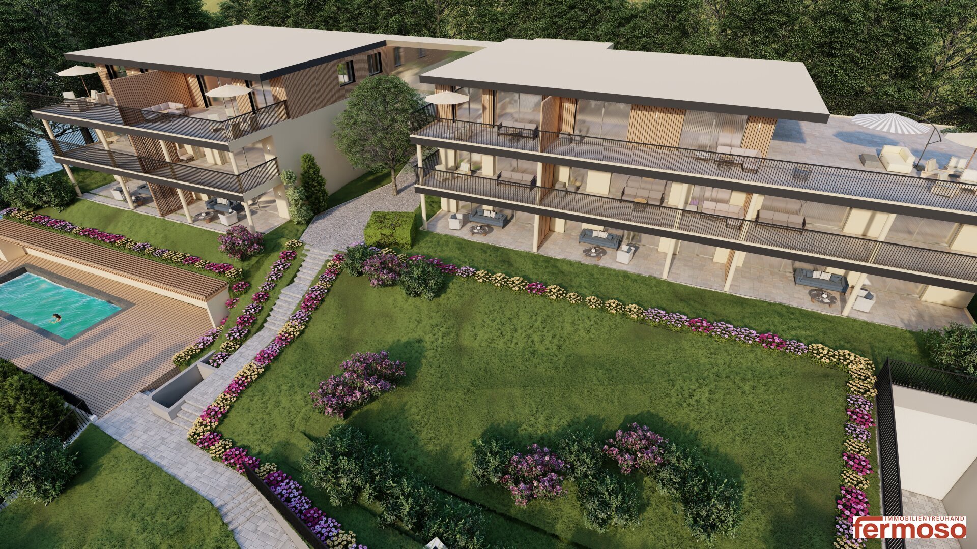 Terrassenwohnung zum Kauf 1.455.000 € 3 Zimmer 112 m²<br/>Wohnfläche 1. OG<br/>Geschoss Schulweg 4 Reifnitz 9081