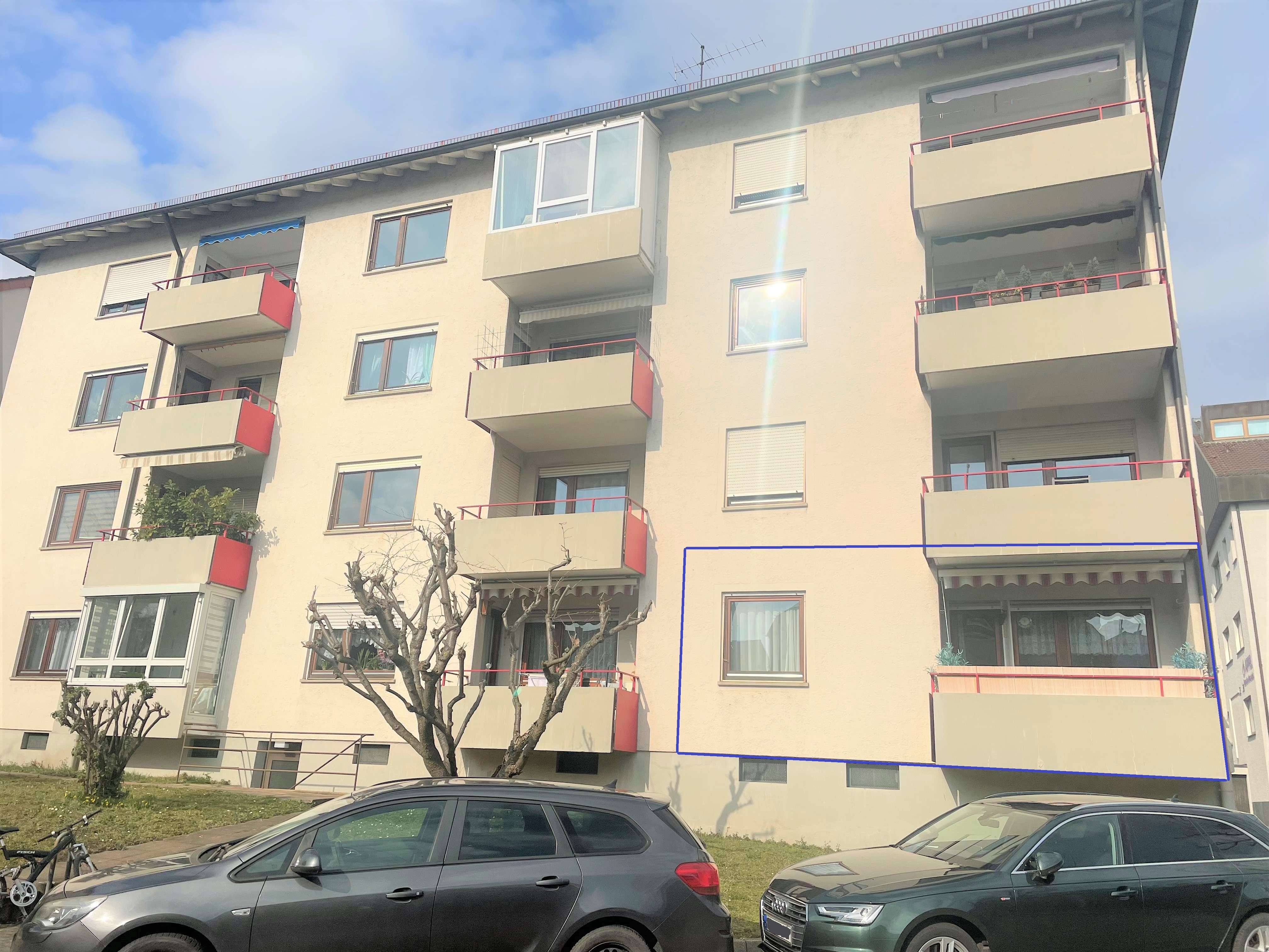 Wohnung zum Kauf 199.900 € 3,5 Zimmer 69,5 m²<br/>Wohnfläche 1.<br/>Geschoss ab sofort<br/>Verfügbarkeit Böckingen - Nord Heilbronn 74080