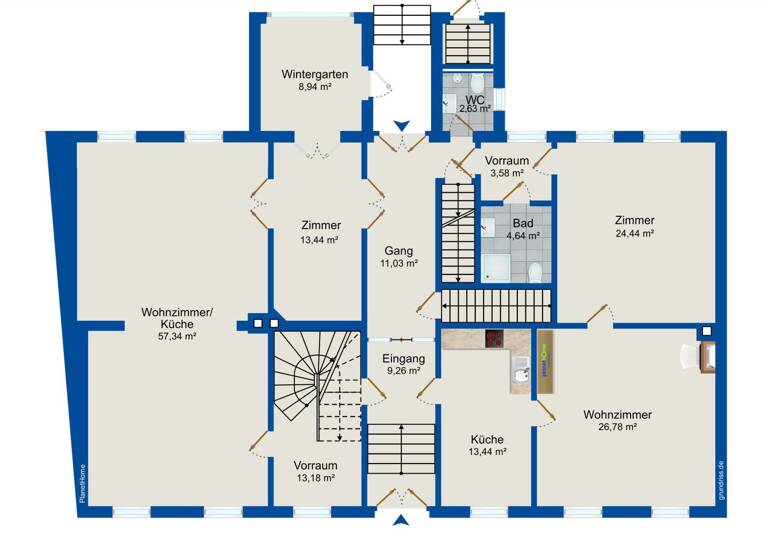 Mehrfamilienhaus zum Kauf 998.000 € 6 Zimmer 364,9 m² 979 m² Grundstück Maria Enzersdorf 2344