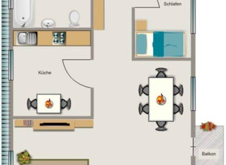 Wohnung zur Miete 481 € 2,5 Zimmer 65,8 m² 4. Geschoss frei ab 01.05.2026 Am Alten Brauhaus 12 Ost Recklinghausen 45665