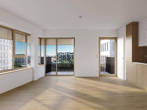 Wohnung zum Kauf - Erstbezug 360.000 € 2 Zimmer 43,7 m² 4. Geschoss Wien 1030