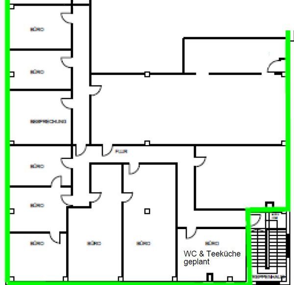 Bürofläche zur Miete 2.250 € 20 Zimmer 500 m²<br/>Bürofläche Barbing Barbing 93092