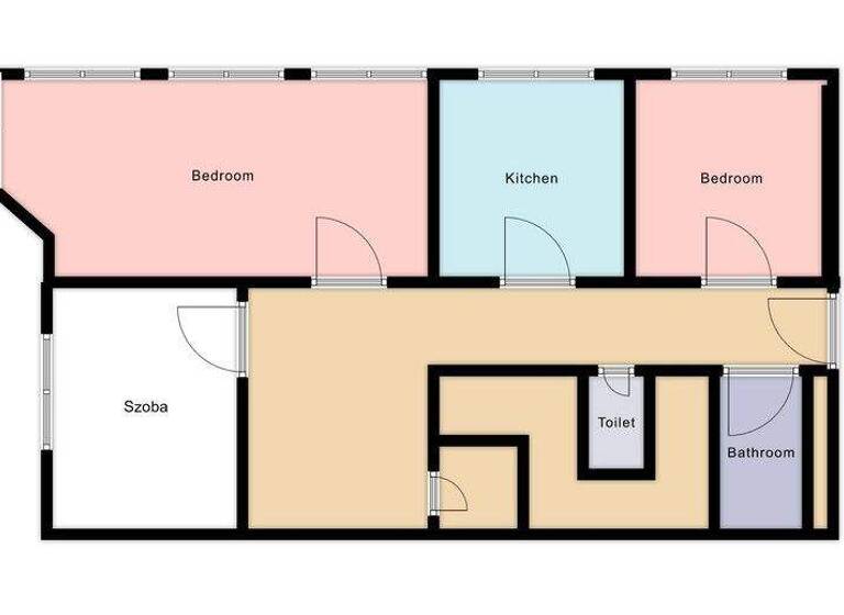 Wohnung zum Kauf 240.900 € 3 Zimmer 84 m² Gyor 9000