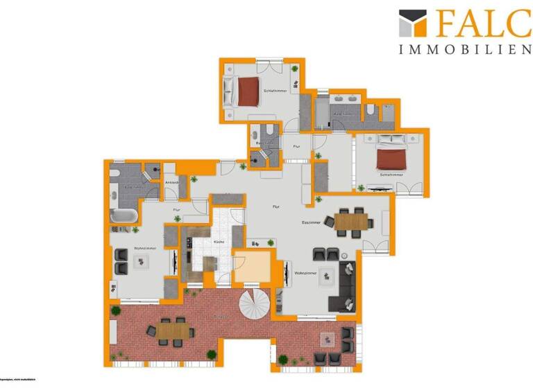 Penthouse zum Kauf provisionsfrei 1.640.000 € 4 Zimmer 194 m² 3. Geschoss Santa Ponça 07180