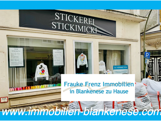 Laden zur Miete 1.200 € 1 Zimmer 42 m² Verkaufsfläche Blankeneser Hauptstraße 131 Blankenese Hamburg 22587