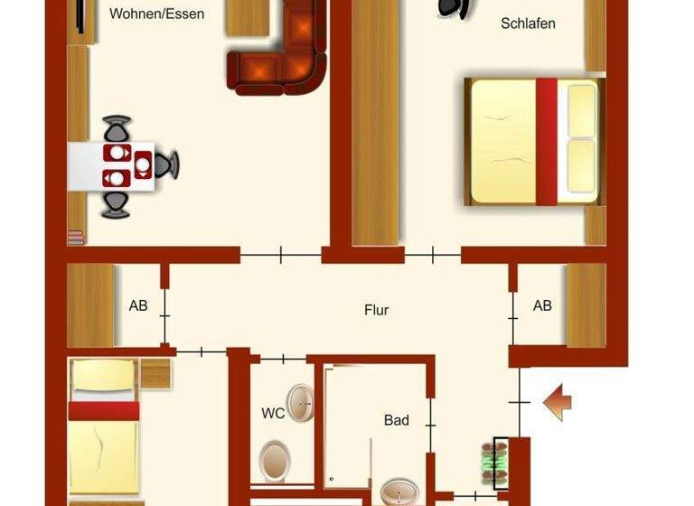 Wohnung zum Kauf 219.000 € 3 Zimmer 70 m² 3. Geschoss frei ab 01.05.2026 Böckingen Heilbronn / Böckingen 74080