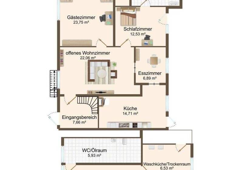 Doppelhaushälfte zum Kauf 260.000 € 12 Zimmer 323 m² 445 m² Grundstück Ulrichstein Ulrichstein / Bobenhausen 35327