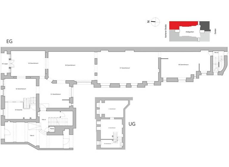 Laden zum Kauf 8.113 € 7 Zimmer 306,9 m² Verkaufsfläche Xantener Str. 8 Wilmersdorf Berlin 10707