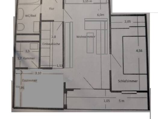 Wohnung zur Miete 650 € 2 Zimmer 50 m² Geschoss 1/12 frei ab 01.08.2026 Zollhaus Nürnberg 90471