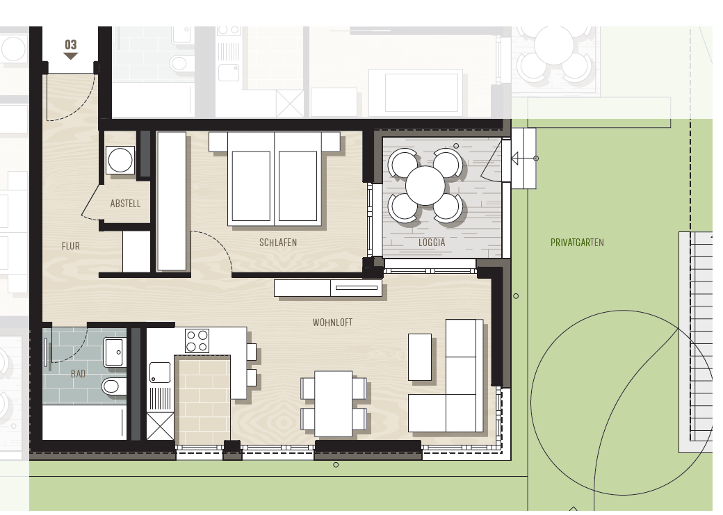 Wohnung zum Kauf provisionsfrei 253.300 € 2 Zimmer 56,6 m²<br/>Wohnfläche Cotta (Cossebauder Str.) Dresden 01157